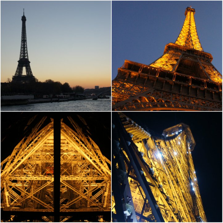 Sunsets and sparkles at the tower.