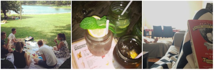 picnics, cocktails, naps. rinse and repeat.