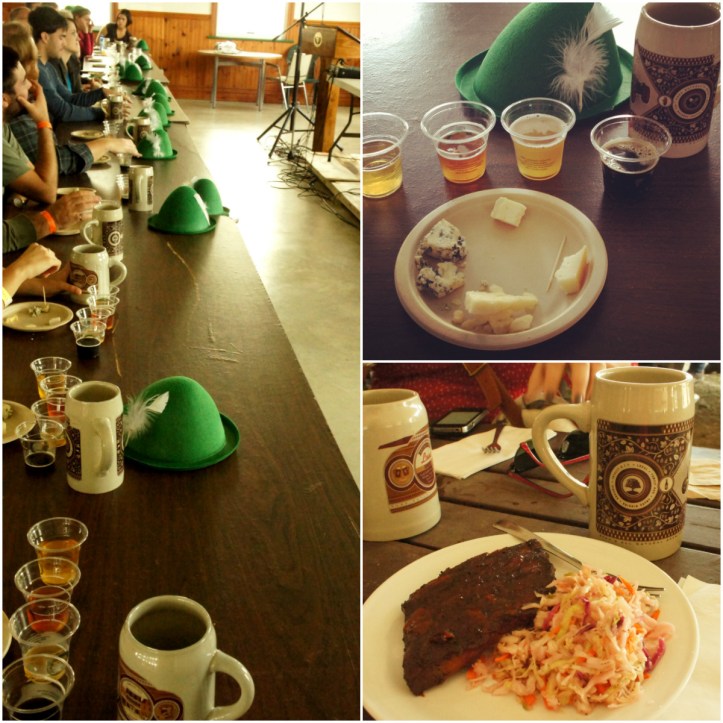 Beer and cheese pairing class; delicious ribs from Ottawa's Smoque Shack