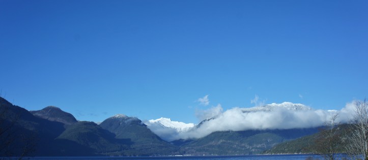 "Winter" driving back to Vancouver...