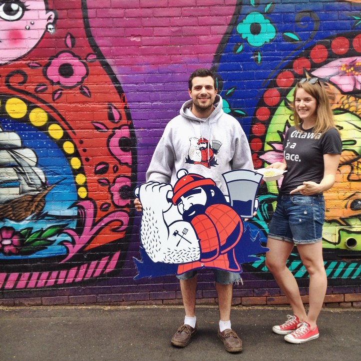 At Flapjack's Pancake Shack in the Glebe.