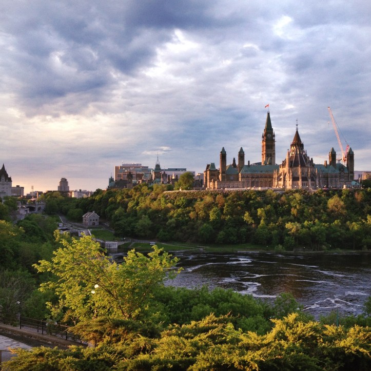 The view from Nepean Point.