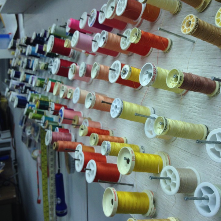 There are rainbows in the costume department.