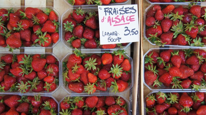 fraises d'alsace