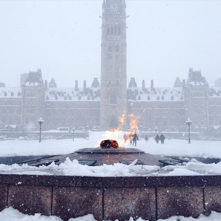 ottawa february snow 2016